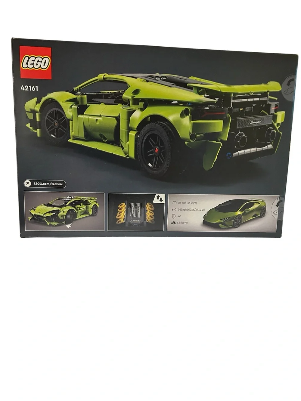 LEGO Technic Lamborghini Huracán Tecnica Advanced Sports Car Building Kit